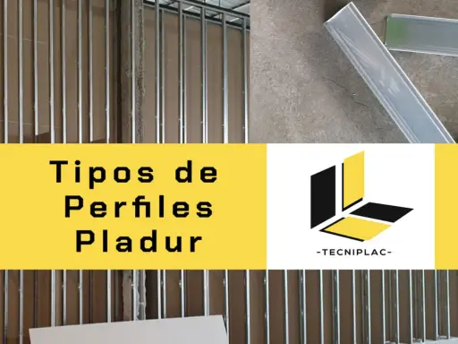 Estructuras metálicas para pladur. Conoce los tipos de perfiles para pladur y sus usos.