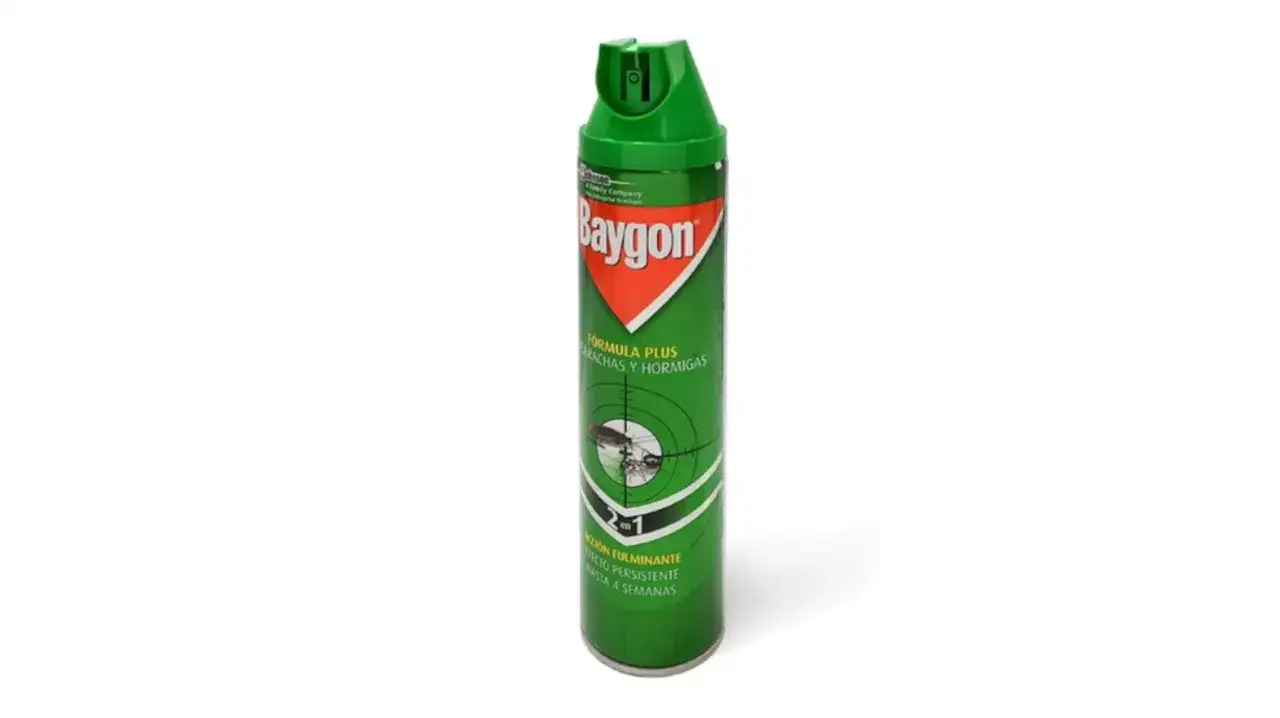 Spray Baygon verde contra cucarachas y hormigas. ¡Adiós a las hormigas en casa!